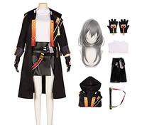 AYIMEIS Honkai Star Rail Stelle Cosplay Costume Completo con Parrucca Trailblazer Stelle Cosplay Outfit Personaggi del Gioco Stellea Uniforme Natale Halloween Carnevale Party Stage Performance