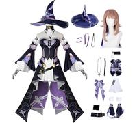 AYIMEIS Honkai Star Rail The Herta Cosplay Costume Completo con Parrucca Honkai Star Rail Cosplay The Herta Uniforme Abito da Strega Natale Halloween Carnevale Party Stage Performance
