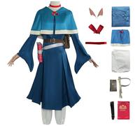 AYIMEIS Marcille Cosplay Costume Set Completo Anime Delicious in Dungeon Cosplay Marcille Donato Uniforme Natale Halloween Carnevale Party Stage Performance Costume Adulto