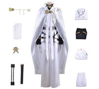 AYIMEIS Mikaela Hyakuya Cosplay Costume Completo con Parrucca Anime Seraph of The End Cosplay Mikaela Outfit Uniformi da Vampiro Natale Halloween Carnevale Party Stage Performance Adulto