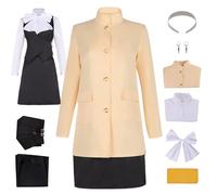 AYIMEIS Yor Forger Cosplay Costume Set Anime Spy X Family Code White Cosplay Costume Yor Forger Uniforme Halloween Carnival Party Stage Performance Outfit per Adulto