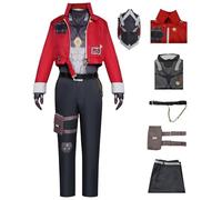 AYIMEIS Zenless Zone Zero Cosplay Billy Costume con Maschera Billy Cosplay Outfit Personaggi del Gioco Uniforme Natale Halloween Carnevale Party Stage Performance Costume