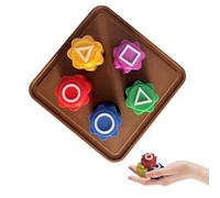 Ayizhiniu Gioco Tradizionale Coreano Gonggi, Set di Ciottoli Tradizionali Coreani, Gioco Tradizionale Coreano Applica a Riunione Famiglia