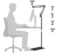 AYIZON Supporto da Pavimento per Webcam Brio, Supporto da Pavimento per Webcam in Metallo Compatibile con Le Webcam Logitech Brio 4K,100 101,301 300,500,C270,C310