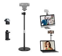 AYIZON Supporto per webcam da scrivania compatibile con Logitech Brio C920 C922 C930 C925 C615 Streamcam webcams, compatibile con iPhone e Samsung telefoni cellulari