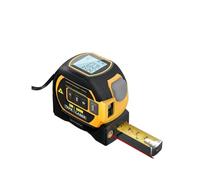 AYJYZHIAG 1 Metro a Nastro Laser/telemetro Digitale 3 in 1, misuratore di Nastro in Acciaio ad Alta precisione, Dotato di 2 batterie AAA(100m)