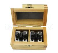 AYJYZHIAG 35x35x30mm 1 Set Contiene 2 Pezzi utilizzati for serrare Gli Strumenti sulle Macchine Calibro for Blocchi di misurazione 2 Pezzi/Set Set V-Block