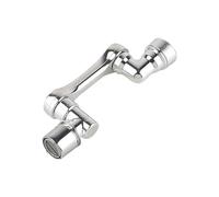 AYJYZHIAG Aeratore Universale for Rubinetto Girevole da 1080 Gradi, prolunga Filtro antispruzzo in plastica, ugello gorgogliatore, 2 modalità, Braccio robotico(TYPEC)