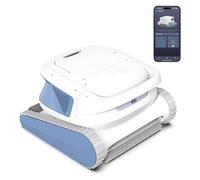 AYJYZHIAG Aspirapolvere robotizzato for Piscine, pulitore for Senza Fili for Fuori Terra/interrate con Navigazione Intelligente, autonomia di 300 Minuti