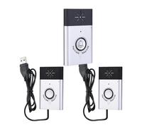 AYJYZHIAG Campanello citofono vocale wireless Monitor di conversazione a 2 vie con pulsante dell'unità esterna Ricevitore interna for porta sicurezza domestica intelligente(Silver 2pcs)
