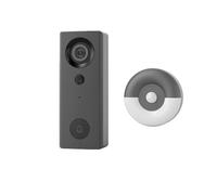 AYJYZHIAG Campanello video cablato WiFi Smart Home HD 1080P con telecamera di sicurezza Conversazione bidirezionale(Doorbell x Chime)