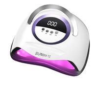 AYJYZHIAG Casa e Salone Lampada for Asciugatura Unghie UV LED da 72, 300 W, for la polimerizzazione dello Smalto in Gel con Timer Intelligente, Strumenti Professionali for saloni di Bellezza(BM-1)