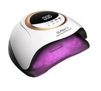 AYJYZHIAG Casa e Salone Lampada for Asciugatura Unghie UV LED da 72, 300 W, for la polimerizzazione dello Smalto in Gel con Timer Intelligente, Strumenti Professionali for saloni di Bellezza(BM-11)