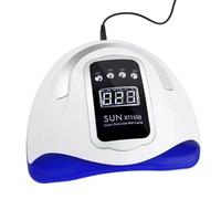 AYJYZHIAG Casa e Salone Lampada for Unghie Professionale da 300 W, Potente Lampada UV LED 66 for, Asciugatura Smalto Gel con sensore Intelligente, Macchina for Manicure(Sun X11 Max)