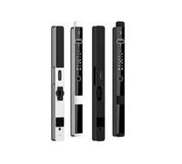 AYJYZHIAG Citofono in tempo reale WiFi Smart Door Lock Serratura elettronica Chiave di sblocco facciale 3D Sblocco dell'impronta digitale della porta scorrevole(Z1 TYB 4585)