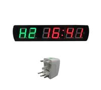 AYJYZHIAG For il tempo di allenamento del timer da 4 pollici e riposo in alternativa apparecchiature cronometraggio elettroniche(GI2G4R-Travel Adapte)