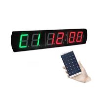 AYJYZHIAG For il tempo di allenamento del timer da 4 pollici e riposo in alternativa apparecchiature cronometraggio elettroniche(GI2G4R-App Control)