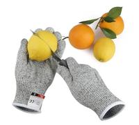 AYJYZHIAG Guanto da macellaio cucina in metallo resistente al taglio di livello 5, for sgusciare le ostriche, guanti sicurezza for il giardinaggio dei pesci(White,XL)
