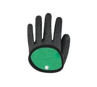 AYJYZHIAG Guanto in lattice antiscivolo 1PC for la cattura di pesci Anti-puntura Protezione impermeabile for le mani Caccia Pesca professionale Attrezzi da pesca(Black-Left hand)