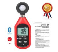 AYJYZHIAG in Ambito Industriale, Domestico e Fotografico Luxmetro Digitale 383BT Mini misuratore di Luce Apparecchiatura di Prova Ambientale Illuminometro Portatile(UT383BT)