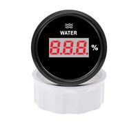 AYJYZHIAG Indicatore di Livello dell'Acqua 240-33 Ohm 52mm con LED Rosso del Serbatoio Liquido Digitale al 100% Tester 0-190ohm for Auto Barca 9-32V(0-190 Ohm)