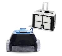 AYJYZHIAG L'aspirapolvere Robot Automatico for Piscine CC Include filtri ultrafini for Una Pulizia ottimale