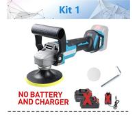 AYJYZHIAG Lucidatrice 18V/lucidatrice for Auto Compatibile con Strumento di lucidatura Batteria 18V levigatrice lucidatrice ceretta M14(Kit1)