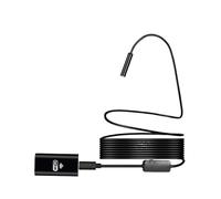 AYJYZHIAG Mini endoscopio WiFi Micro USB connettore Telecamera PC Telecamera di ispezione Morbida periscopio IP68 Impermeabile(5m,720P)