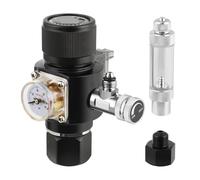 AYJYZHIAG Mini regolatore di Co2 a Doppio Stadio for Acquario, elettrovalvola for Acquario, contabolle, Accessori for Acquario, Riduttore di anidride carbonica(CAG320)