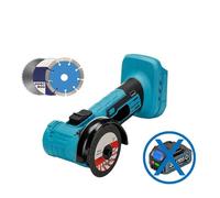 AYJYZHIAG Mini smerigliatrice angolare elettrica da 3 Pollici Senza spazzole Lucidatrice con Rotazione di 180 ° Ricaricabile for Batteria da 18 V(No Battery No Plug)