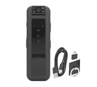 AYJYZHIAG Mini telecamera indossabile 1080P con luce LED, registratore di clip tascabile, sicurezza nascosta for casa, ufficio, auto