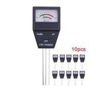 AYJYZHIAG Misuratore di umidità del Terreno 2 in 1 Misuratore di PH for Piante fertili Sensore di umidità del Terreno Portatile for casa Giardino Terreno agricolo Frutteto(10 PCS)