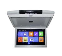 AYJYZHIAG Monitor da soffitto da 17,3 Pollici con 12 Lettori Video multimediali Speciali, Schermo Touch IPS, Collegamento con Telecomando(17.3Inch-Gray)