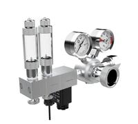 AYJYZHIAG PRO Aquarium CO2 Regolatore Solenoide Valvola a Cilindro Alto Accessori Attrezzatura for Acquario Riduttore di anidride carbonica