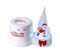 AYJYZHIAG Proiettore a LED Fiocco di neve Luce Pupazzo Natale Lampada natalizia Nevicate Luci del proiettore a for feste Halloween(Christmas Tree)