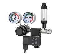 AYJYZHIAG Regolatore di Co2 a Stadio Singolo con Calibro Grande Accessori for acquari Acquario Cilindro Serbatoio Contabolle Riduttore di anidride carbonica Fis(W218)