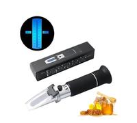 AYJYZHIAG Rifrattometro Portatile for Miele Brix con Acqua al 10-30% for la concentrazione di Zucchero nel Miele Misuratore di umidità del Miele ATC Tester for Apicoltura(Carton)