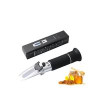 AYJYZHIAG Rifrattometro Portatile for Miele Brix con Acqua al 10-30% for la concentrazione di Zucchero nel Miele Misuratore di umidità del Miele ATC Tester for Apicoltura