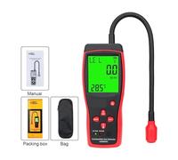AYJYZHIAG Rilevatore Digitale di Gas combustibile Analizzatore di Gas Posizione della Perdita di Gas Naturale infiammabile Determinare Il misuratore di Gas Tester di Gas Allarme Luminoso
