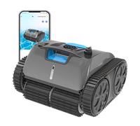 AYJYZHIAG Robot aspirapolvere for Piscina C1PRO, pulitore for Piscine Ricaricabile e Senza Fili, Pulizia Automatica di pareti Fondo, 150 Minuti