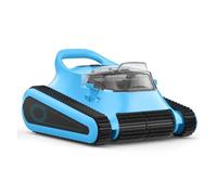 AYJYZHIAG Robot pulitore Senza Fili, for Piscine interrate Fino a 2000 Piedi Quadrati, aspirapolvere for la Pulizia di Tutte Le Linee d'Acqua(Blue)