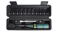 AYJYZHIAG Set di chiavi dinamometriche for bicicletta da 1/4" 2-24 Nm, chiave a brugola a doppia direzione for, a bussola, kit riparazione for motociclette Pro