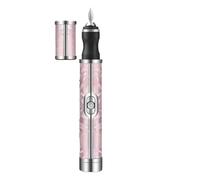 AYJYZHIAG Set di Lime for Unghie elettriche a 4 velocità, Senza Fili, for acriliche, Spesse, for Modellare i Bordi, lucidare, levigare, Curare la Pelle Morta(Pink Plus)