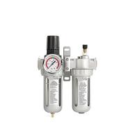 AYJYZHIAG SFC200 1/4 "SFC400 1/2" SFC300 3/8 Filtro Aria Regolatore Separatore di Acqua Olio Valvola Regolatrice Trappola for Parti Pneumatiche del Compressore(SFC-400)