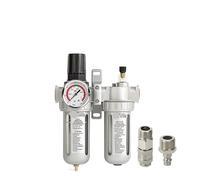 AYJYZHIAG SFC200 1/4 "SFC400 1/2" SFC300 3/8 Filtro Aria Regolatore Separatore di Acqua Olio Valvola Regolatrice Trappola for Parti Pneumatiche del Compressore(SFC-200 w EU20)