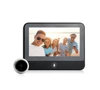 AYJYZHIAG Spioncino digitale 1080P Telecamera spioncino Wi-Fi grandangolare da 120 gradi con monitor 4,3 pollici Video Visualizzatore campanello intelligente