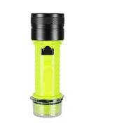 AYJYZHIAG Torcia subacquea professionale IPX8 Lanterna subacquea Lampada ricaricabile Torcia subacquea Lanterna impermeabile da polso