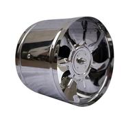 AYJYZHIAG Ventilatore di scarico for WC da cucina, tubo 6/8 pollice, ventola, ventilatore ventilazione dell'aria, spinta soffitto, estrattore finestra e parete(8Inch)