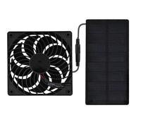 AYJYZHIAG Ventilatore di scarico solare da 0,8 W, piccoli pannelli solari for case for animali domestici/pollai, ventilazione esterna, capannoni e serre, raffreddamento