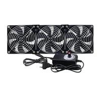 AYJYZHIAG Ventola for computer da 120 mm con ventole grandi e regolatore di velocità for la ventilazione degli armadi raffreddamento del server(1FANS-EU)